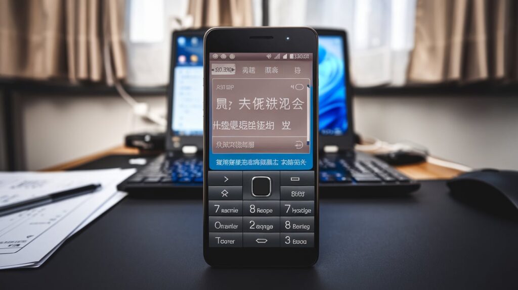 There is No New Chinese Setting in T607DL Mobile Phone